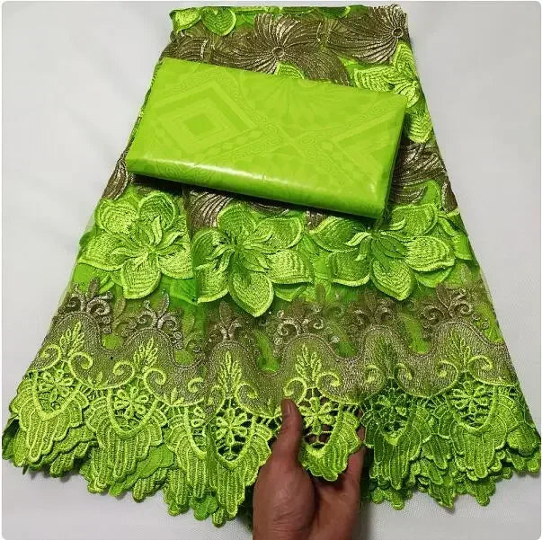 French Net Tulle Lace Fabric 2023 High Quality African Nigerian Mesh Lace Bazin Riche Fabrics For Party 2.5+2.5Yards