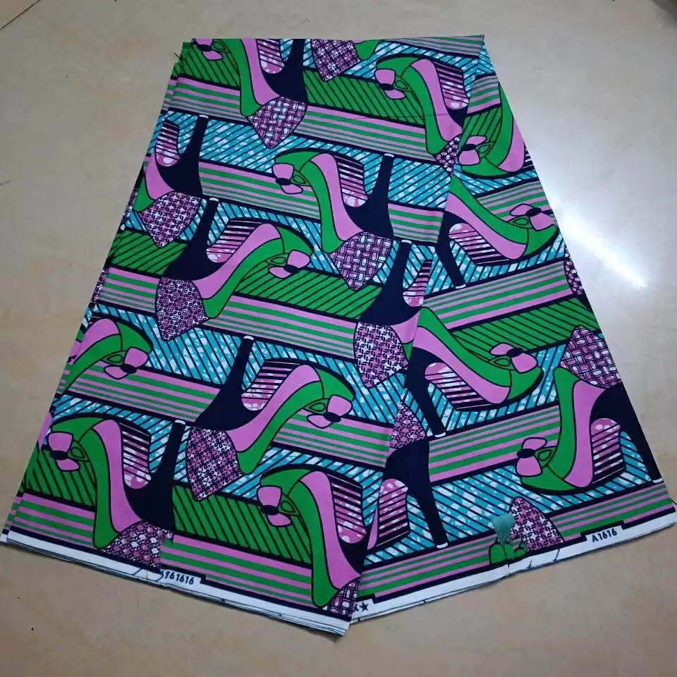 100% Cotton Nigeria Ankara Wax Fabrics Block Prints Batik Dutch High Quality Sewing Cloth 2023 Newest Fashion African Wax Fabric