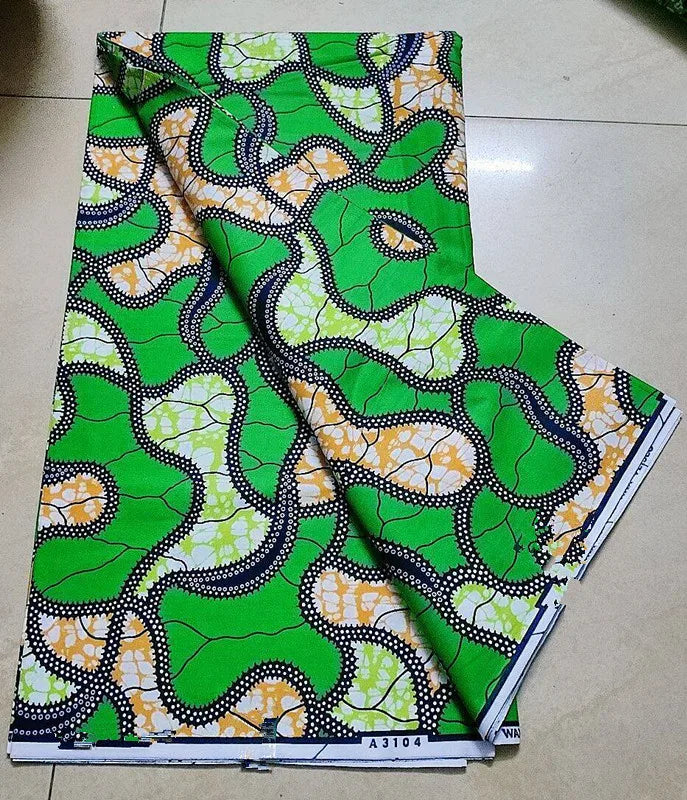 100% Cotton Nigeria Ankara Wax Fabrics Block Prints Batik Dutch High Quality Sewing Cloth 2023 Newest Fashion African Wax Fabric