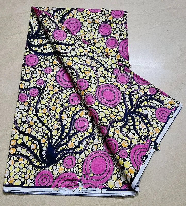 100% Cotton Nigeria Ankara Wax Fabrics Block Prints Batik Dutch High Quality Sewing Cloth 2023 Newest Fashion African Wax Fabric