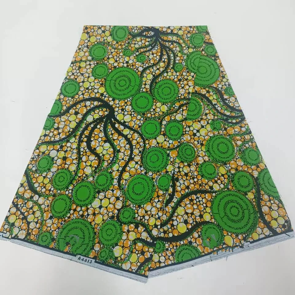 African Wax Fabric 6Yard Ankara Fabric 2022 New African Fabric Print 100% polyester Pagne African Wax For Wedding Dress Sewing