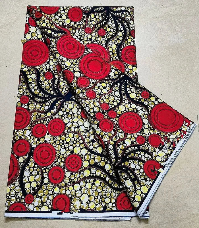 100% Cotton Nigeria Ankara Wax Fabrics Block Prints Batik Dutch High Quality Sewing Cloth 2023 Newest Fashion African Wax Fabric